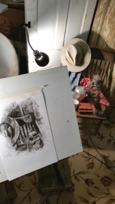 First Charcoal Attempt at Still Life Since High School