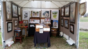 My Booth at Art on the Greene